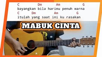 Chord Gitar Armada - Mabuk Cinta