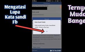 Jika Lupa Kata Sandi Fb Nomor Hp Sudah Mati